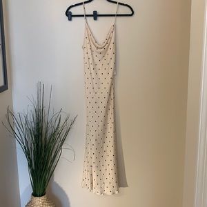 Shona Joy Polka Dot Slip Dress